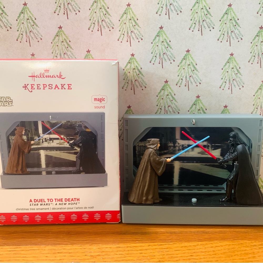 Hallmark Keepsake Ornament ~ A duel to the death 2017 ~ Star Wars: A New Hope